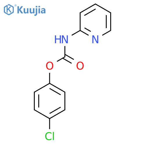 (4-Chlorophenyl) N-pyridin-2-ylcarbamate structure