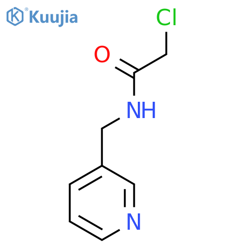 2-Chloro-N-(pyridin-3-ylmethyl)acetamide structure
