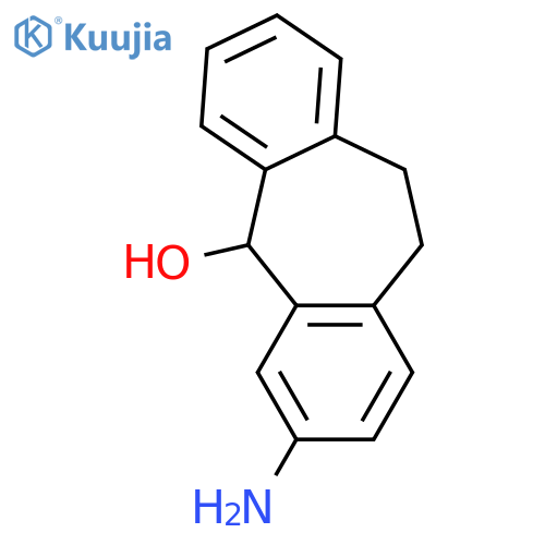 5H-Dibenzo[a,d]cyclohepten-5-ol, 3-amino-10,11-dihydro- structure