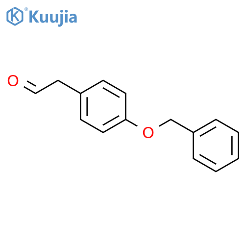 4-(Phenylmethoxy)-benzeneacetaldehyde structure