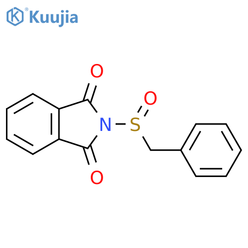 2-(Phenylmethanesulfinyl)-1H-isoindole-1,3(2H)-dione structure