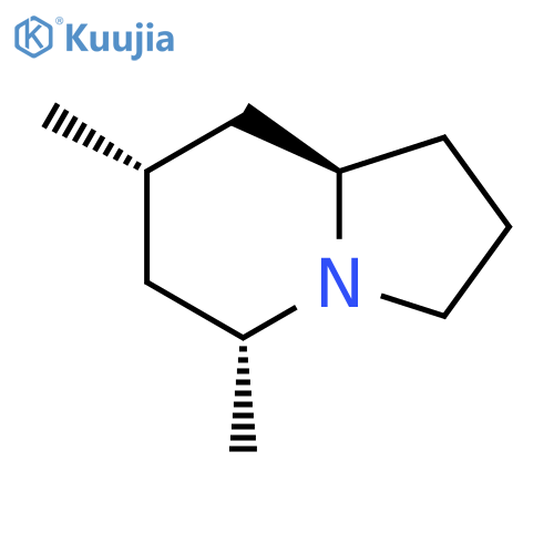 (5R,7S,8Ar)-5,7-dimethyl-1,2,3,5,6,7,8,8a-octahydroindolizine structure