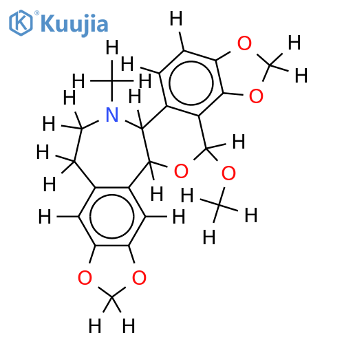 2,3;10,11-bis-methanediyldioxy-8beta-methoxy-16-methyl-rheadane structure