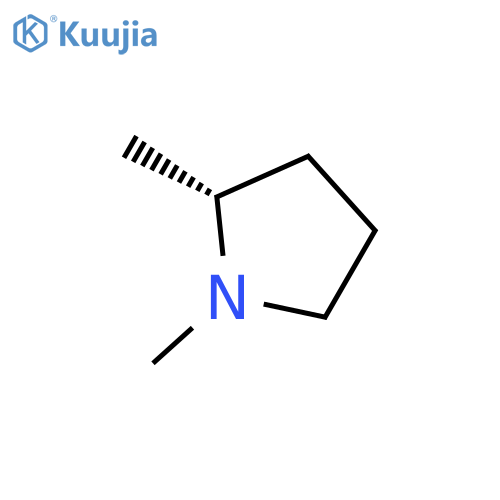 PYRROLIDINE, 1,2-DIMETHYL-, (R)- structure