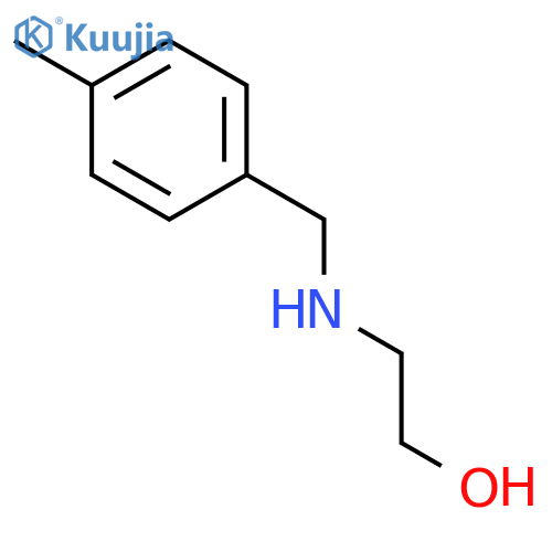 2-(4-methylbenzyl)aminoethanol hydrochloride structure
