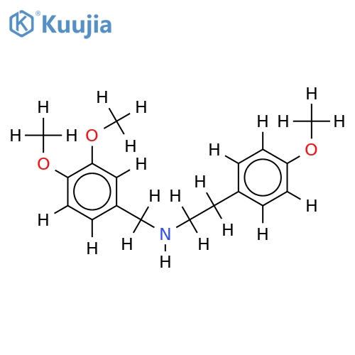 (4-Methoxy-phenaethyl)-veratryl-amin structure