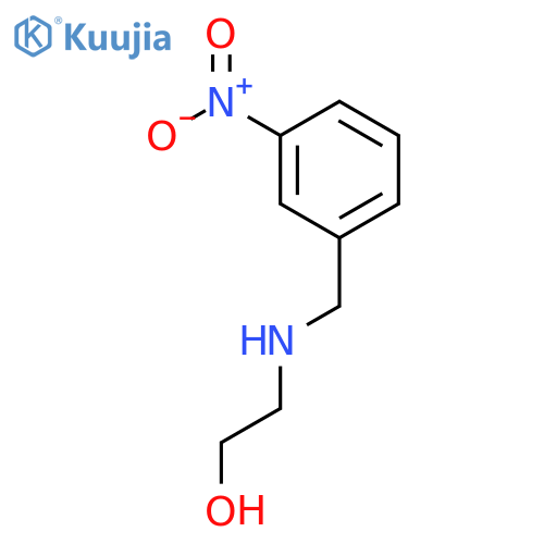 2-{(3-nitrophenyl)methylamino}ethan-1-ol structure