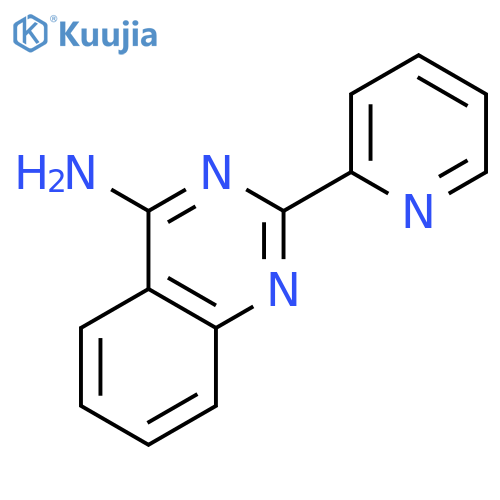 4-QUINAZOLINAMINE, 2-(2-PYRIDINYL)- structure