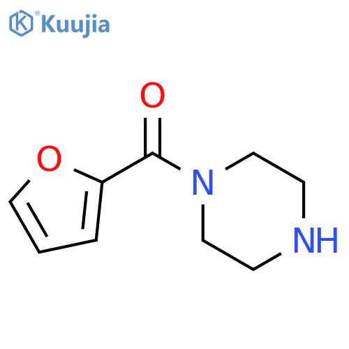 1-(furan-2-carbonyl)piperazine structure