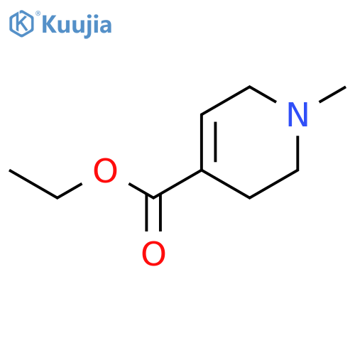 Ethyl 1-methyl-1,2,3,6-tetrahydropyridine-4-carboxylate structure
