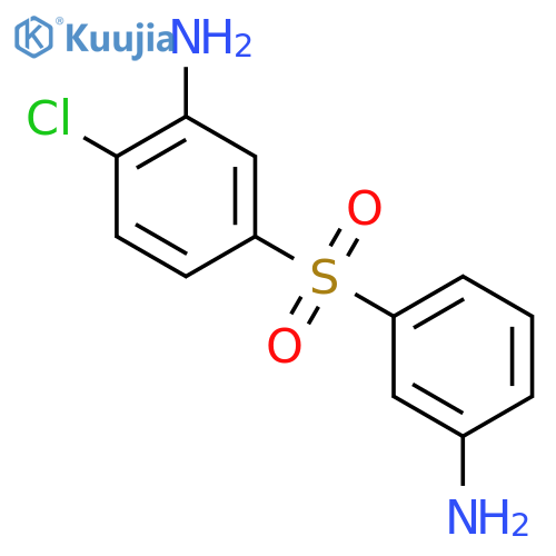 Benzenamine, 5-[(3-aminophenyl)sulfonyl]-2-chloro- structure