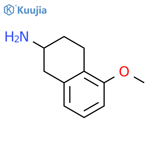 5-Methoxy-1,2,3,4-tetrahydronaphthalen-2-amine structure