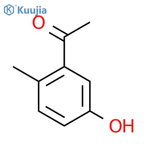 1-(5-hydroxy-2-methylphenyl)ethanone structure