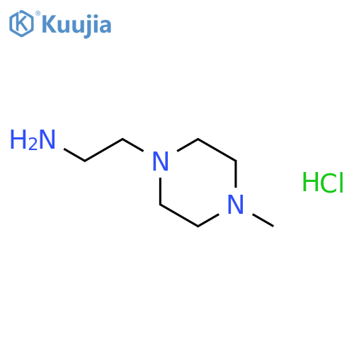 2-(4-methylpiperazin-1-yl)ethanamine;hydrochloride structure