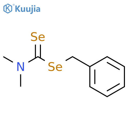 CARBAMODISELENOIC ACID, DIMETHYL-, PHENYLMETHYL ESTER structure