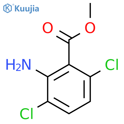 Methyl 2-amino-3,6-dichlorobenzoate structure