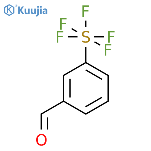 3-(Pentafluorosulfanyl)benzaldehyde structure