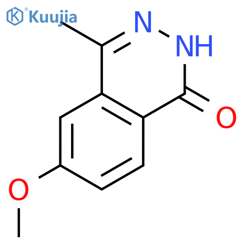 1(2H)-Phthalazinone, 6-methoxy-4-methyl- structure