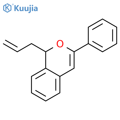 1H-2-Benzopyran, 3-phenyl-1-(2-propenyl)- structure