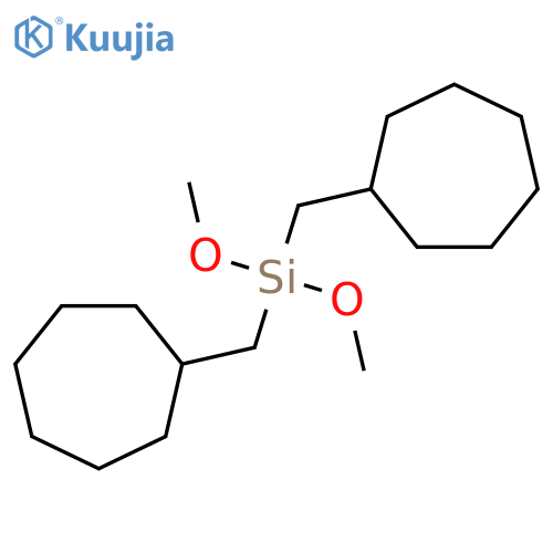 Silane, bis(cycloheptylmethyl)dimethoxy- structure