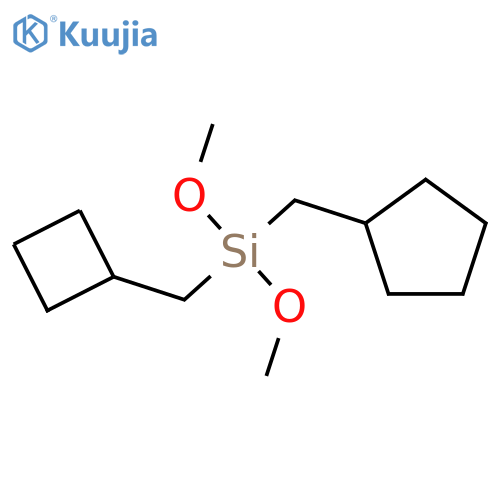 SILANE, (CYCLOBUTYLMETHYL)(CYCLOPENTYLMETHYL)DIMETHOXY- structure