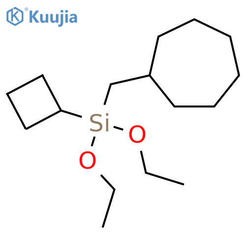Silane, cyclobutyl(cycloheptylmethyl)diethoxy- structure