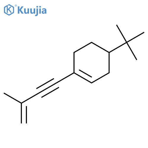 CYCLOHEXENE, 4-(1,1-DIMETHYLETHYL)-1-(3-METHYL-3-BUTEN-1-YNYL)- structure