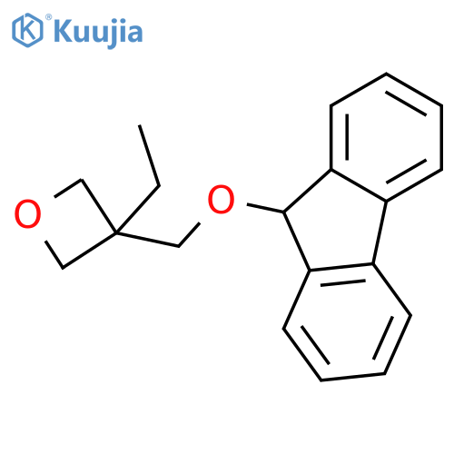 OXETANE, 3-ETHYL-3-[(9H-FLUOREN-9-YLOXY)METHYL]- structure