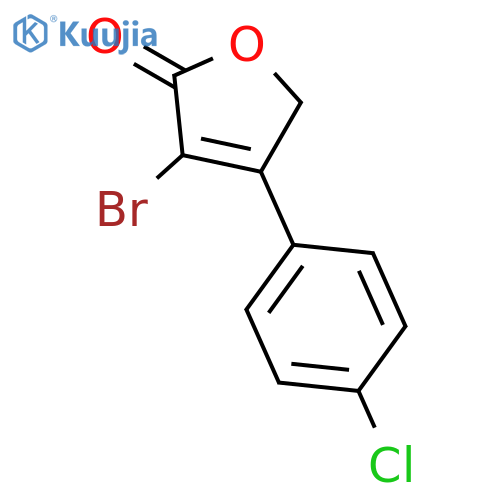 2(5H)-FURANONE, 3-BROMO-4-(4-CHLOROPHENYL)- structure
