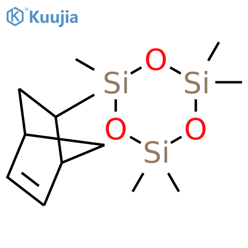 Cyclotrisiloxane, bicyclo[2.2.1]hept-5-en-2-ylpentamethyl- structure