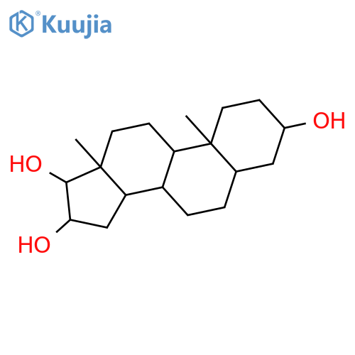 5alpha-Androstan-3beta,16alpha,17alpha-triol structure