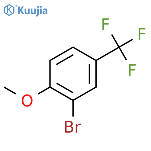 3-Bromo-4-methoxybenzotrifluoride structure
