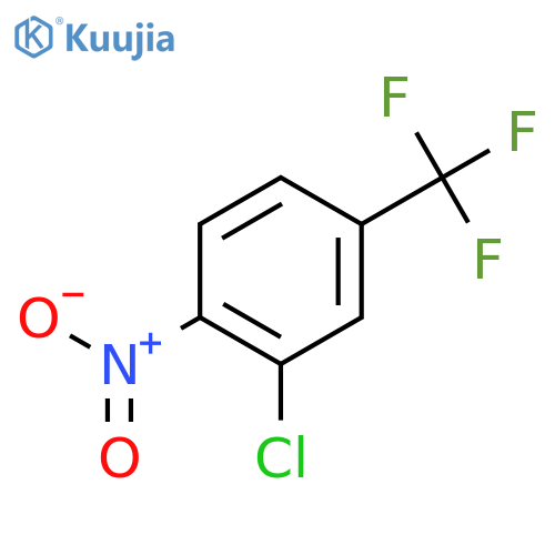 2-Chloro-1-nitro-4-(trifluoromethyl)benzene structure