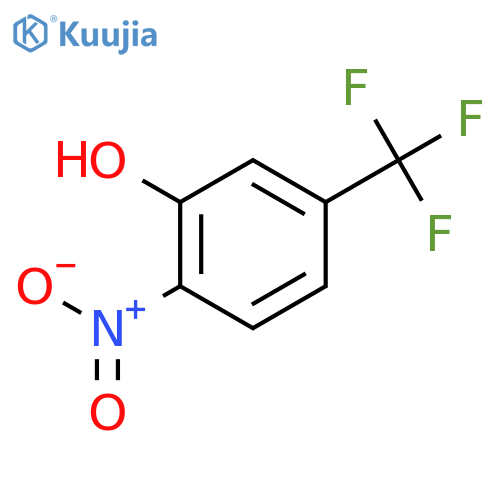 2-Nitro-5-(trifluoromethyl)phenol structure