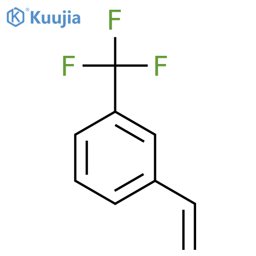 m-(Trifluoromethyl)styrene structure