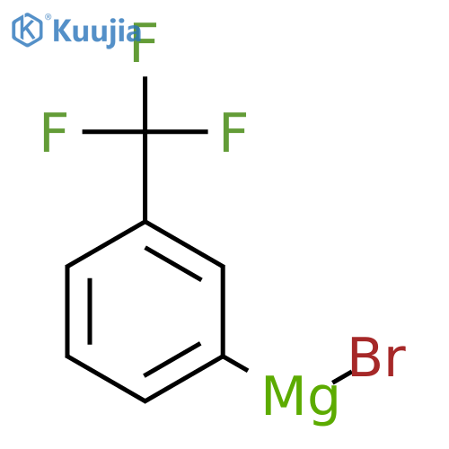 m-trifluoro-methyl-phenyl-magnesium bromide structure