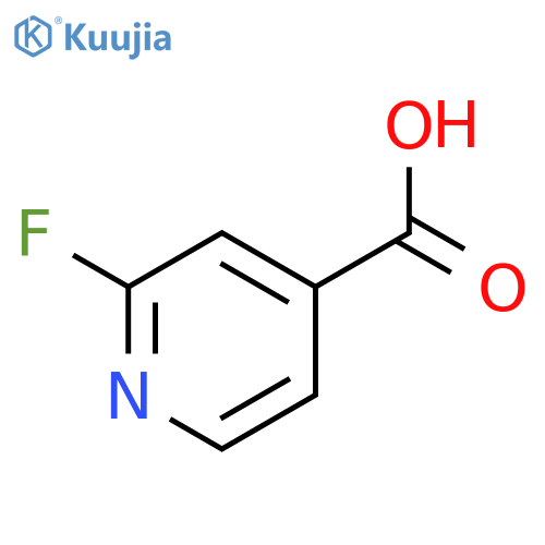 2-Fluoropyridine-4-carboxylic acid structure