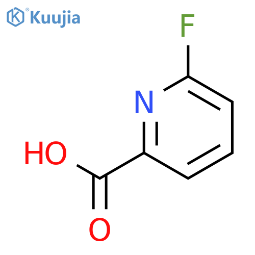 6-Fluoropyridine-2-carboxylic acid structure