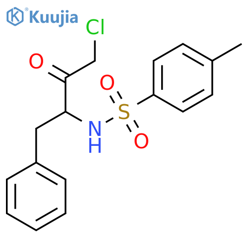 N-α-Tosyl-L-phenylalanylchloromethane structure