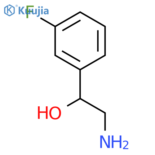 2-amino-1-(3-fluorophenyl)ethan-1-ol structure