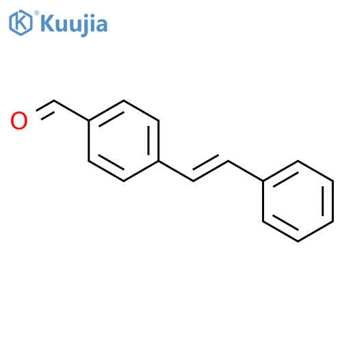 4-(E)-2-Phenylethenylbenzaldehyde structure