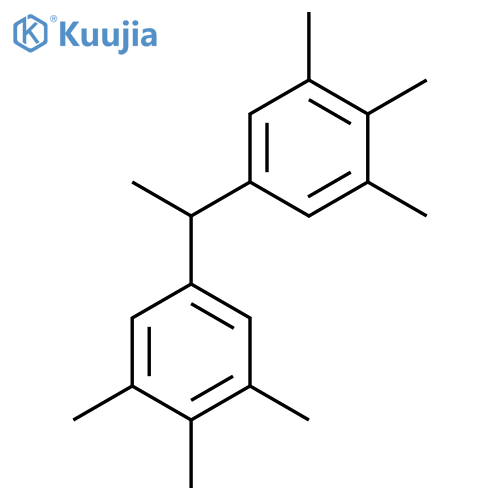 1,2,3-Trimethyl-5-[1-(3,4,5-trimethylphenyl)ethyl]benzene structure
