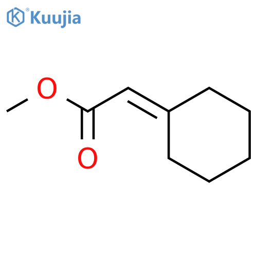 Methyl 2-cyclohexylideneacetate structure