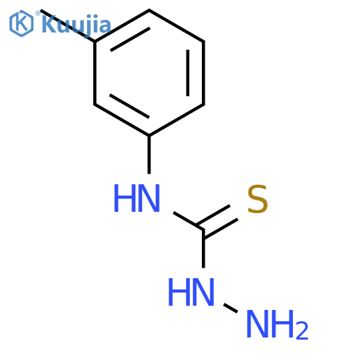 3-amino-1-(3-methylphenyl)thiourea structure