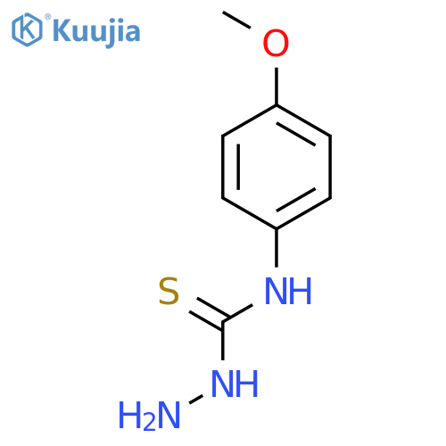 4-(4-Methoxyphenyl)-3-thiosemicarbazide structure