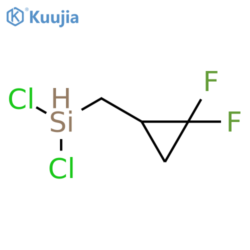 Silane, dichloro(2,2-difluorocyclopropyl)methyl- structure