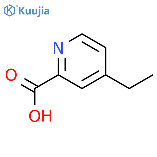 4-ethylpyridine-2-carboxylic acid structure