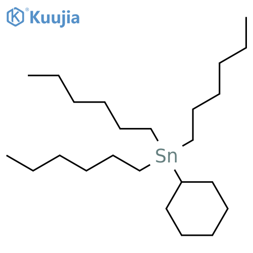 STANNANE, CYCLOHEXYLTRIHEXYL- structure
