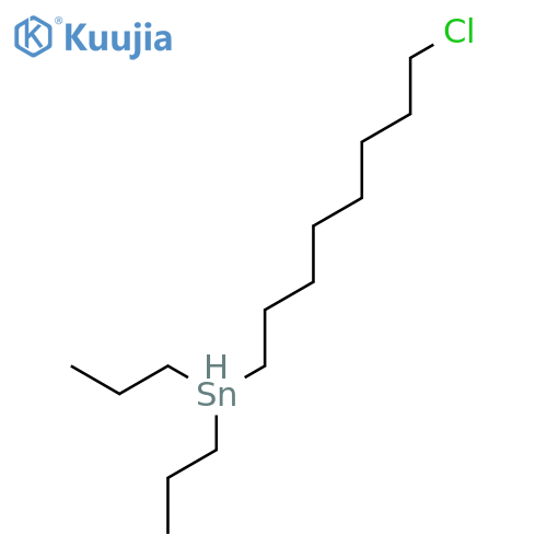 Stannane, chlorooctyldipropyl- structure