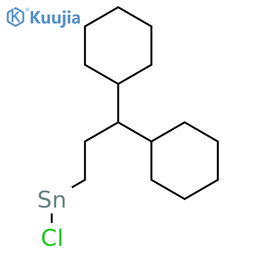 Stannane, chlorodicyclohexylpropyl- structure